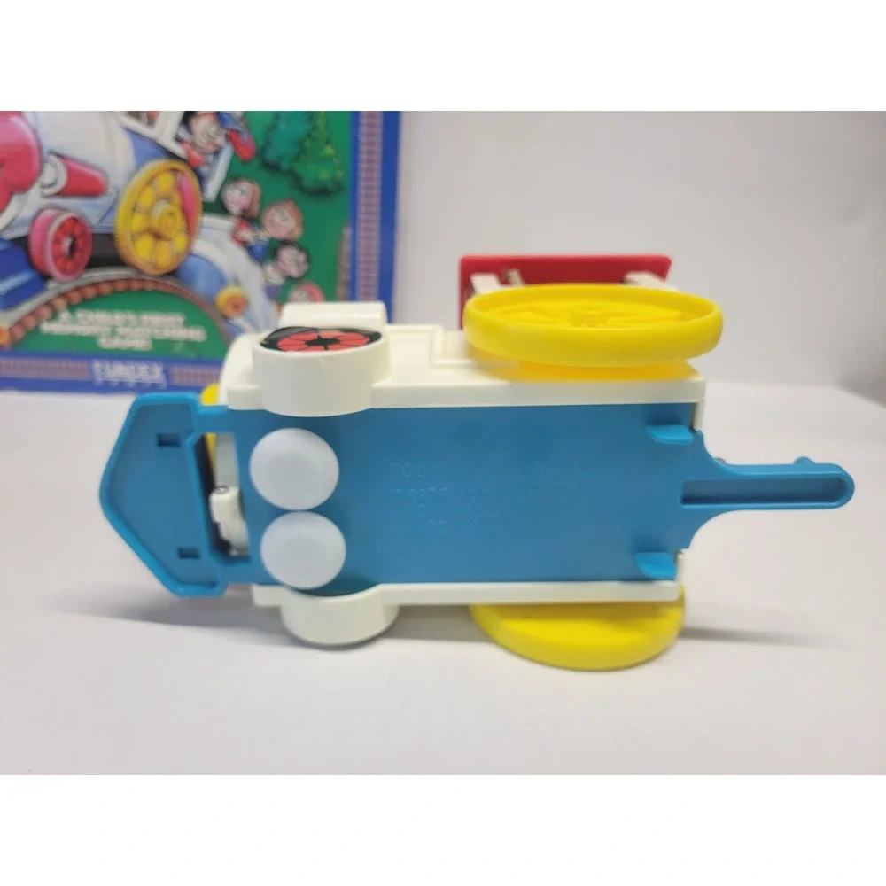 Vtg Fundex Toot R Ville Express Game Train Memory Color Learning‎ Toy working